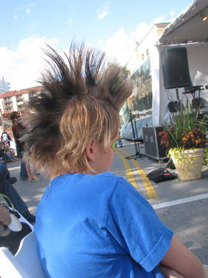 HAIR STYLED BY VORTEX AND CHOICE...