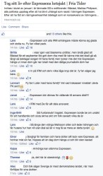 Ur gruppen "Vi som stödjer SD!". Ett av många inlägg i SD-fora idag. 