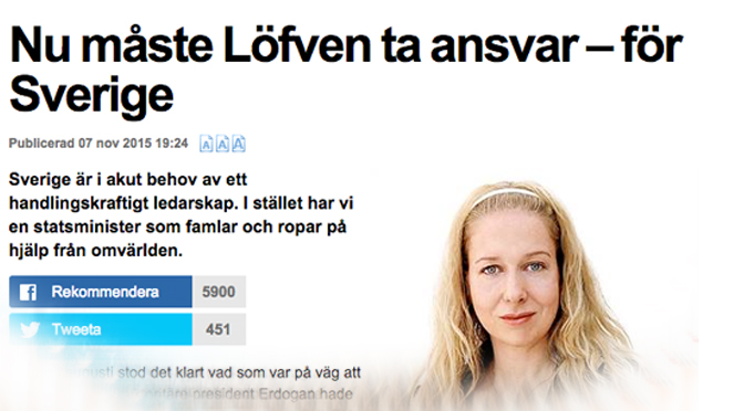 Anna Dahlbergs åtgärdslista för minskat söktryck