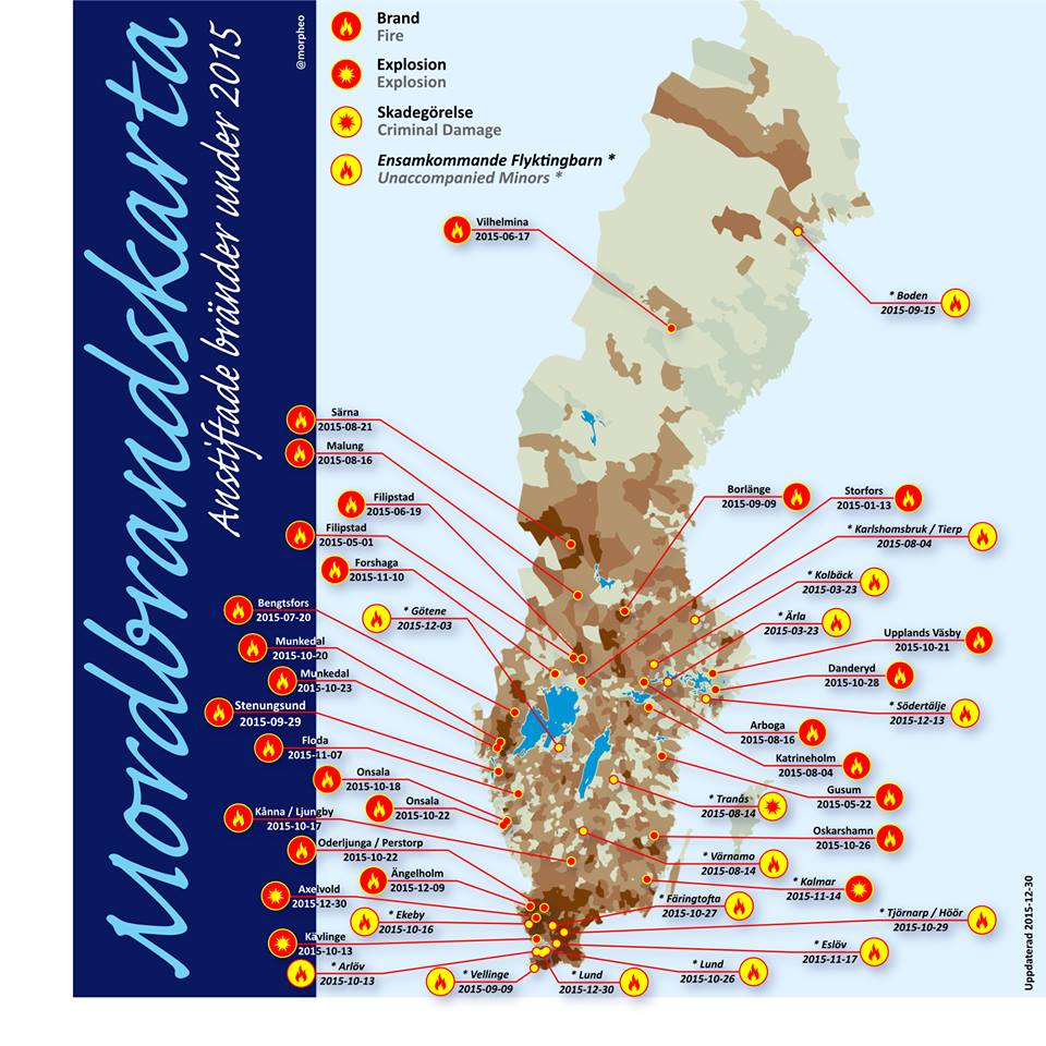 Attentat mot flyktingförläggningar 2015