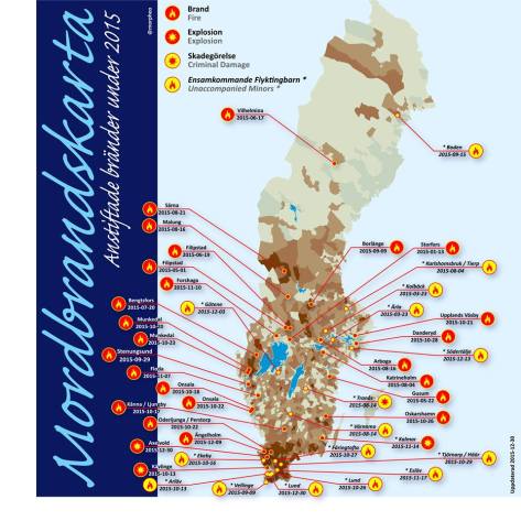 Attentat mot flyktingförläggningar 2015