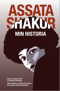 Assata Shakur - Min historia, bokframsida, Verbal Förlag.