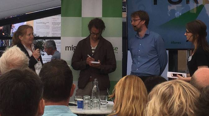 #Almedalen2016: Tillit och migration