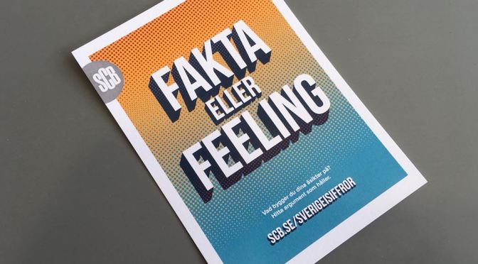 #Almedalen2016: Fakta eller feeling – vad bygger du dina åsikter på?