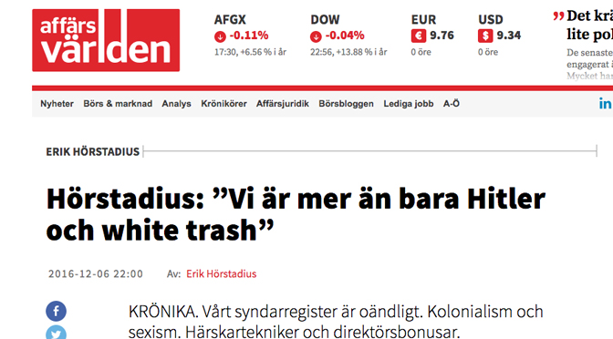 Affärsvärldens vit makt-retorik