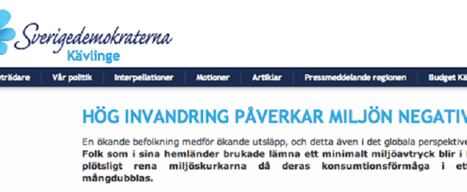 Sverigedemokraternas miljöpolitik: klimatskepsis, oljesand och minskad budget