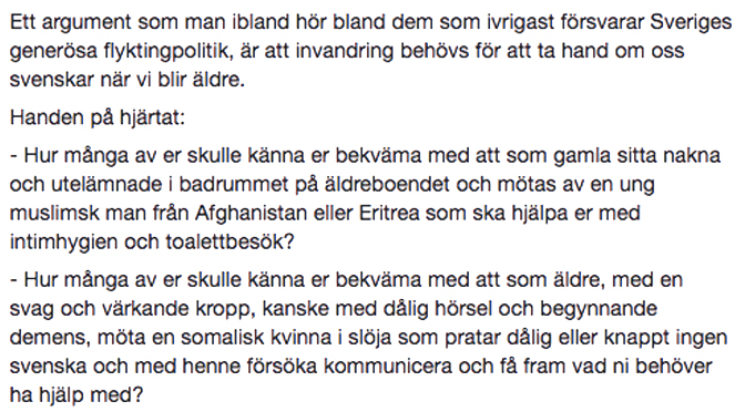 Annelie Sjöbergs text, del 2