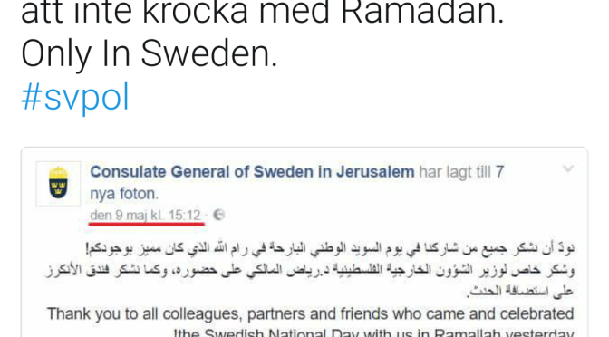 Myt: Ramadan flyttar på nationaldagsfirande