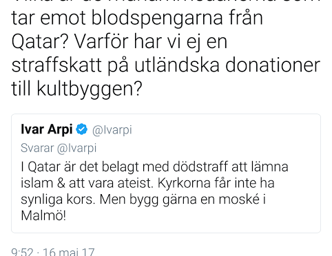 Myt: ”Förbjud utländsk finansiering av moskéer!”
