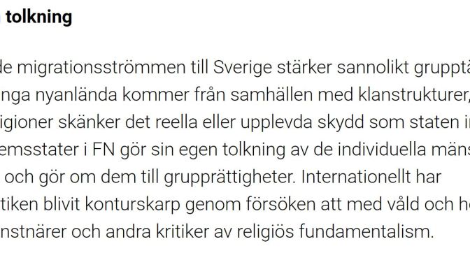 Strömmar av klanmänniskor