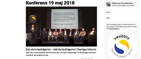 Konferens Stora Bedrägeriet