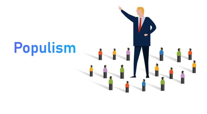 Endast ett parti behöver populism