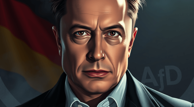 Elon Musks stöd till högerextremism