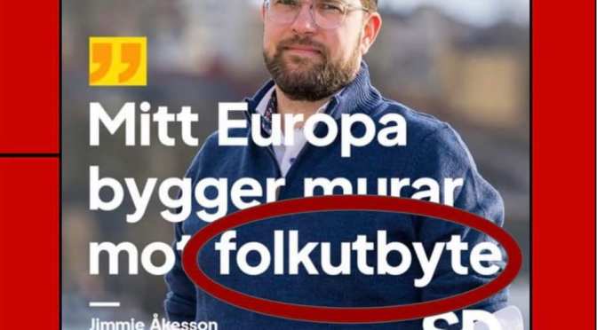 Extremhögern avslöjar sig själva, igen